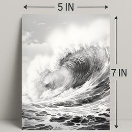 The Power Of The Ocean Poster