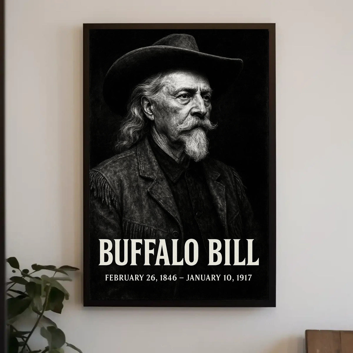 Buffalo Bill Heritage Art Print - Cultural or Heritage Poster