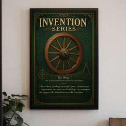 The Wheel A Revolutionary Invention Poster