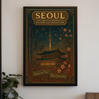 Explore the Vibrant Heart of Seoul Poster