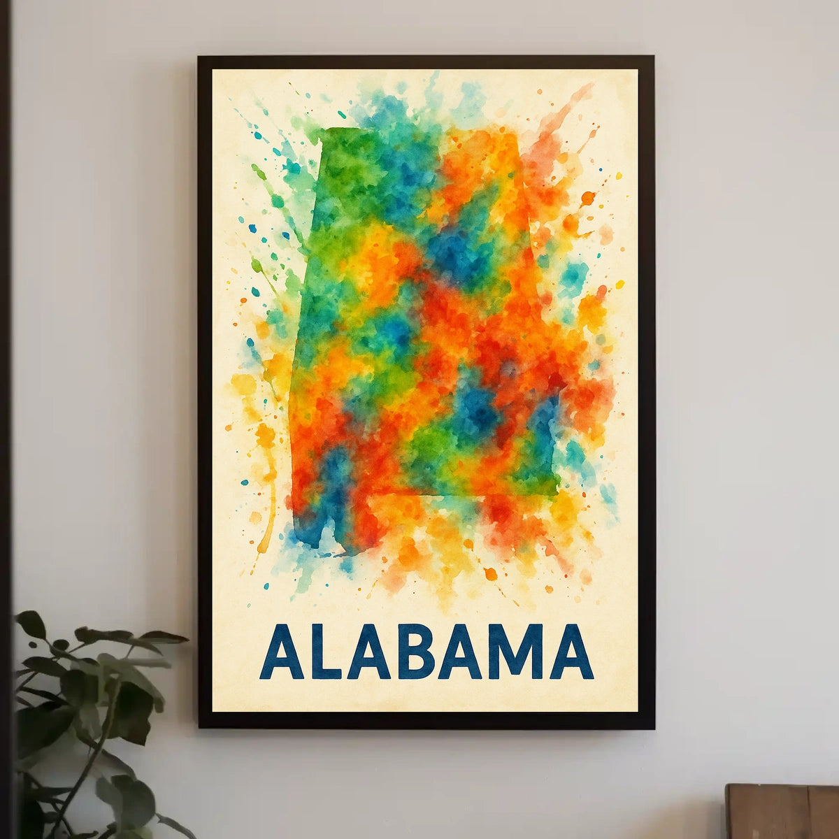 Vibrant Alabama Poster