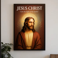 Jesus Christ  I am the Light of the World Poster PosterGoat