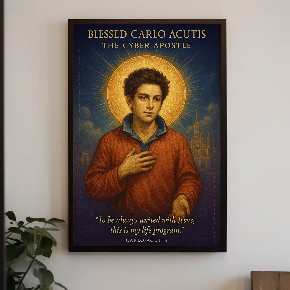Blessed Carlo Acutis The Cyber Apostle Poster