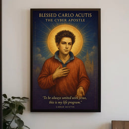 Blessed Carlo Acutis The Cyber Apostle Poster