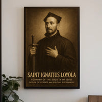 Saint Ignatius Loyola Poster
