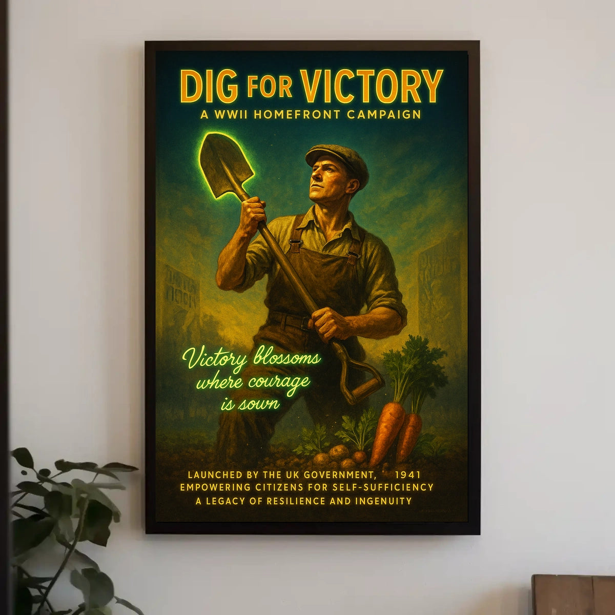 Dig For Victory Poster