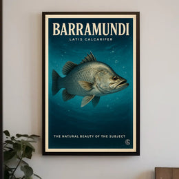 Barramundi The Natural Beauty Poster
