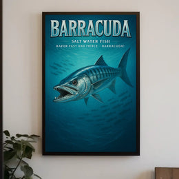 Barracuda Razor-Fast and Fierce Poster