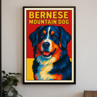 Bernese Mountain Dog Poster
