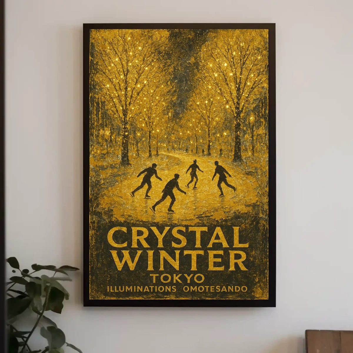 Crystal Winter Tokyo Illuminations Poster