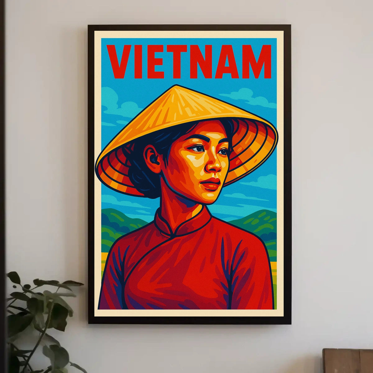Vietnam Cultural Portrait Poster