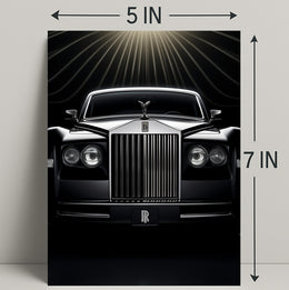 Elegance On Wheels Poster