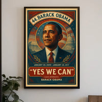 Obama's Legacy Commemorated: Presidential Poster