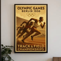 Berlin 1936 Olympic Games Poster