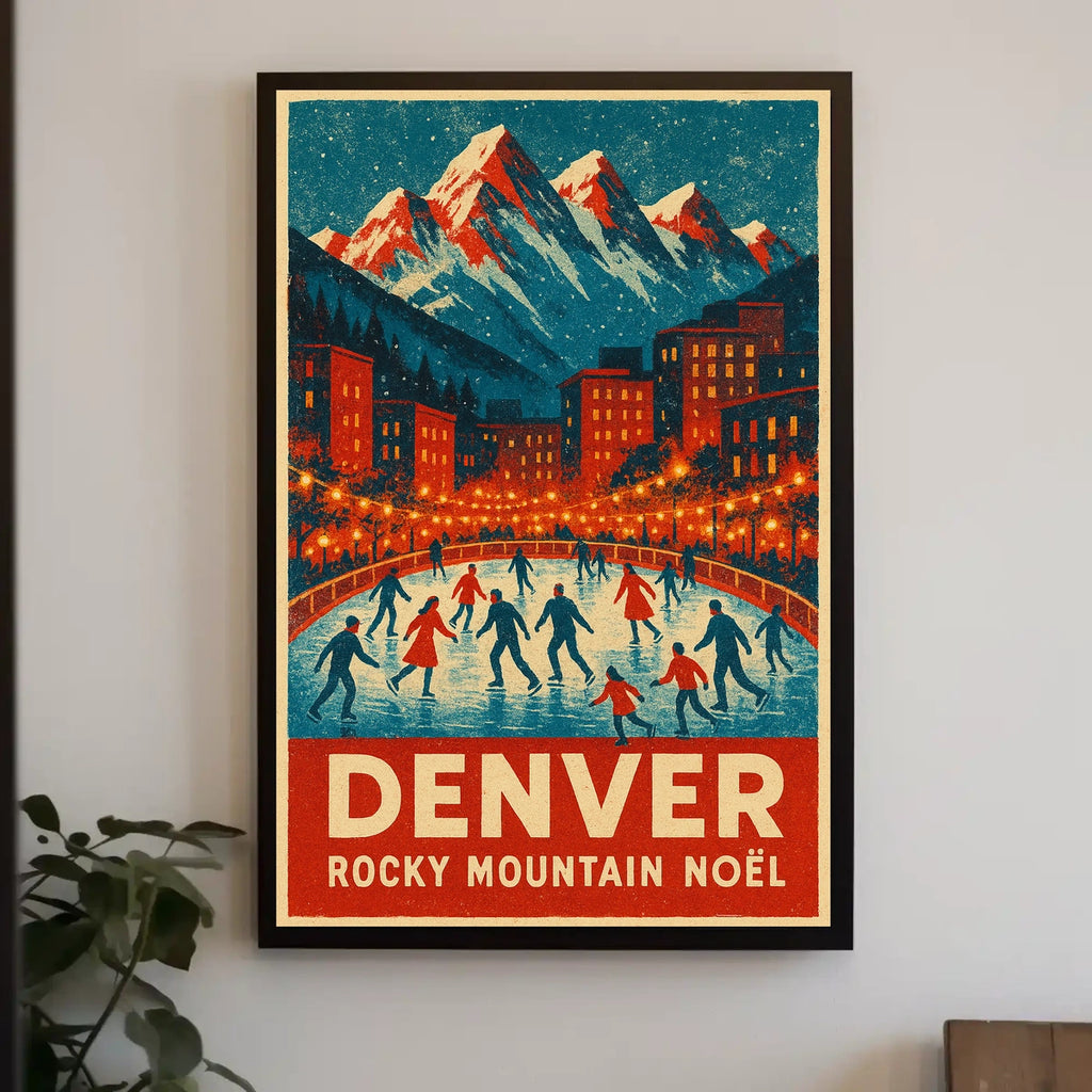 Denver Winter Wonderland Poster