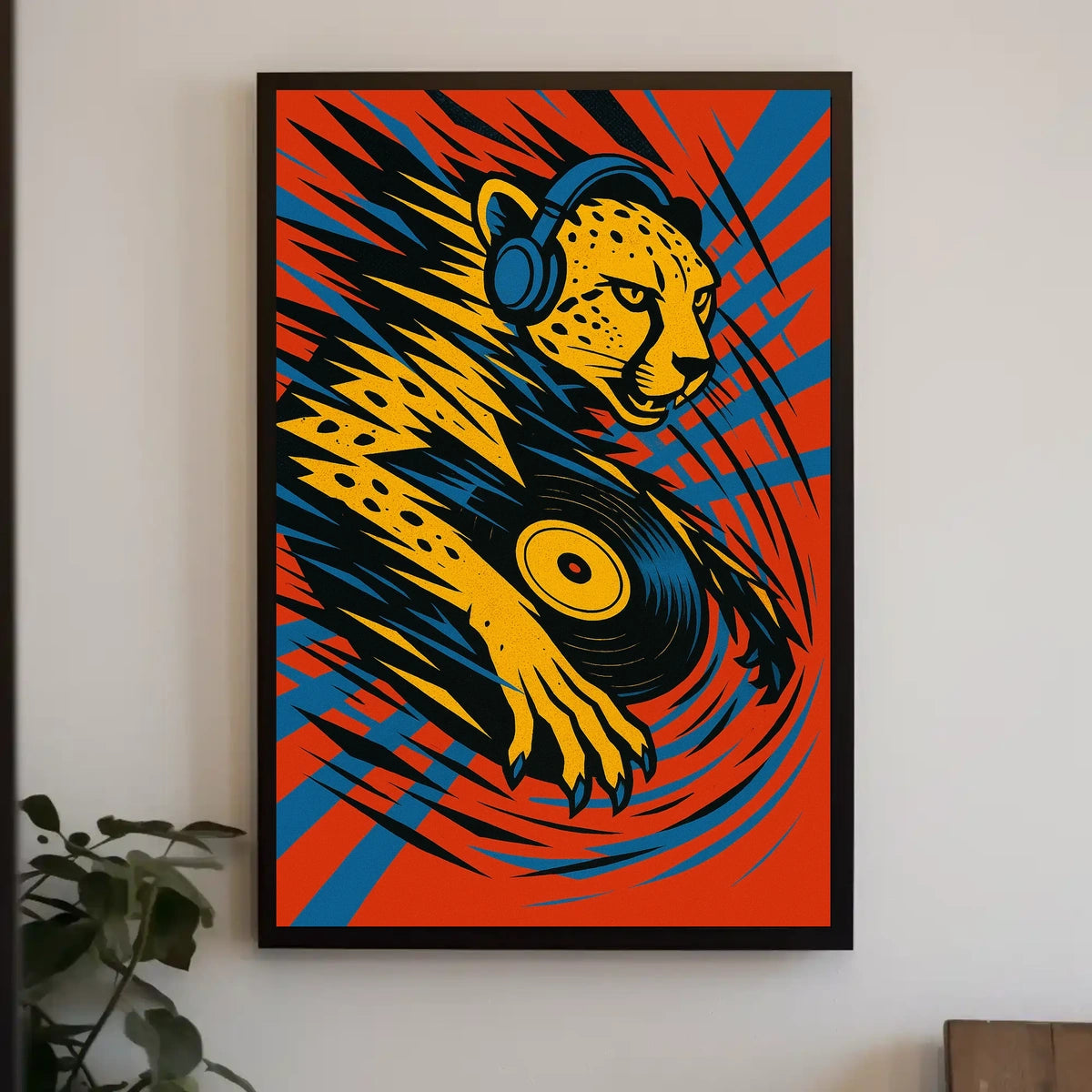 Sonic Cheetah Groove Poster