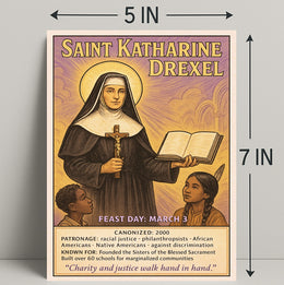 Saint Katharine Drexel Poster PosterGoat