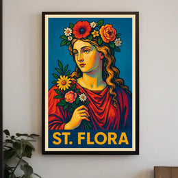 St. Flora Poster