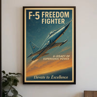 F-5 Freedom Fighter Poster