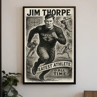 Celebrating a Legendary Athlete Poster