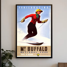 Exhilarating Adventure At Mt. Buffalo Poster