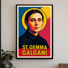 St. Gemma Galgani Poster