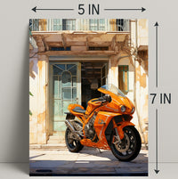 The Vibrant Ride Poster PosterGoat