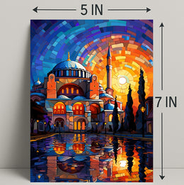 Radiant Reflections Of Architecture Poster