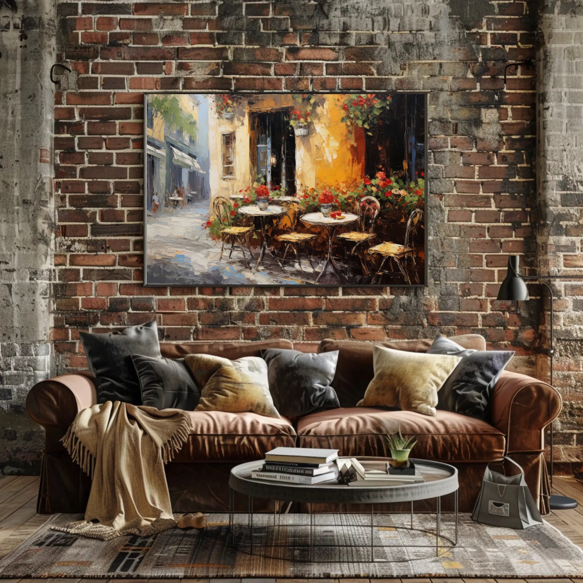 Charming Café Retreat Poster