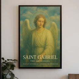 Saint Gabriel The Archangel Poster