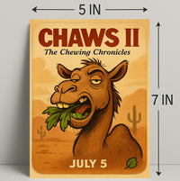 Chaws II The Chewing Chronicles Poster PosterGoat