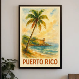 Puerto Rico Scenic Poster