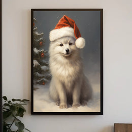 Festive Fox In Winter Wonderland Poster