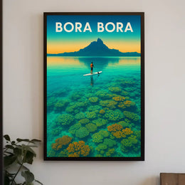 Bora Bora Serenity Poster