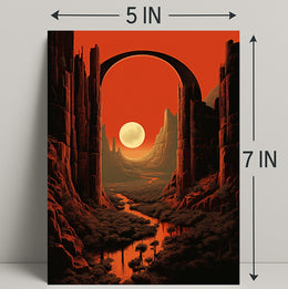 The Enchanted Canyon Poster PosterGoat