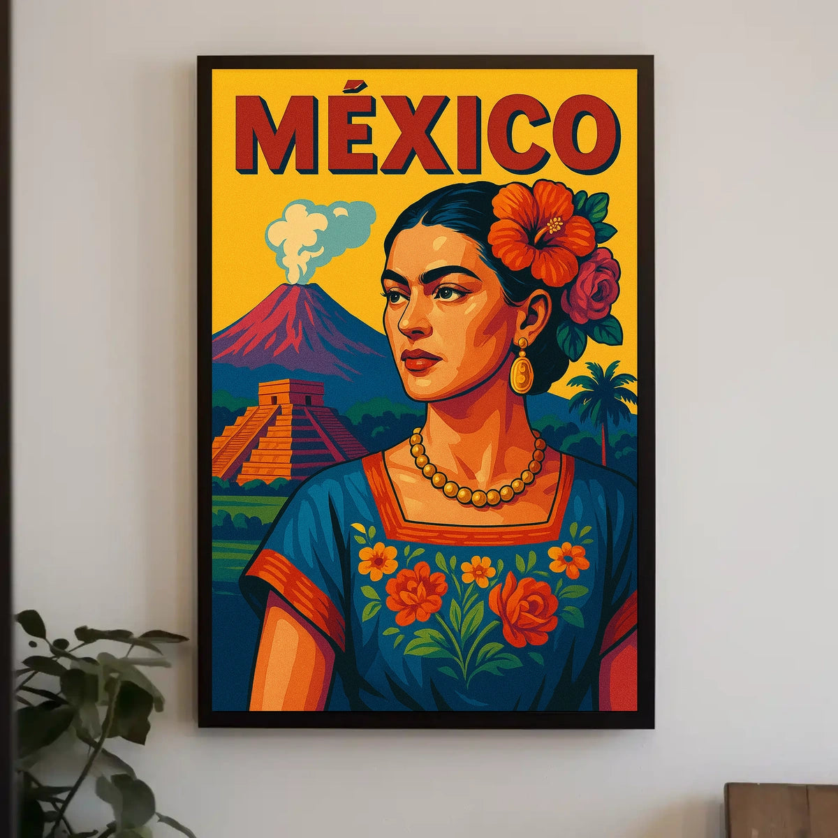 México Cultural Heritage Poster