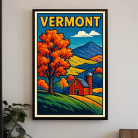 Autumn In Vermont Poster