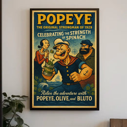 Popeye 1929 Art Poster POP-128