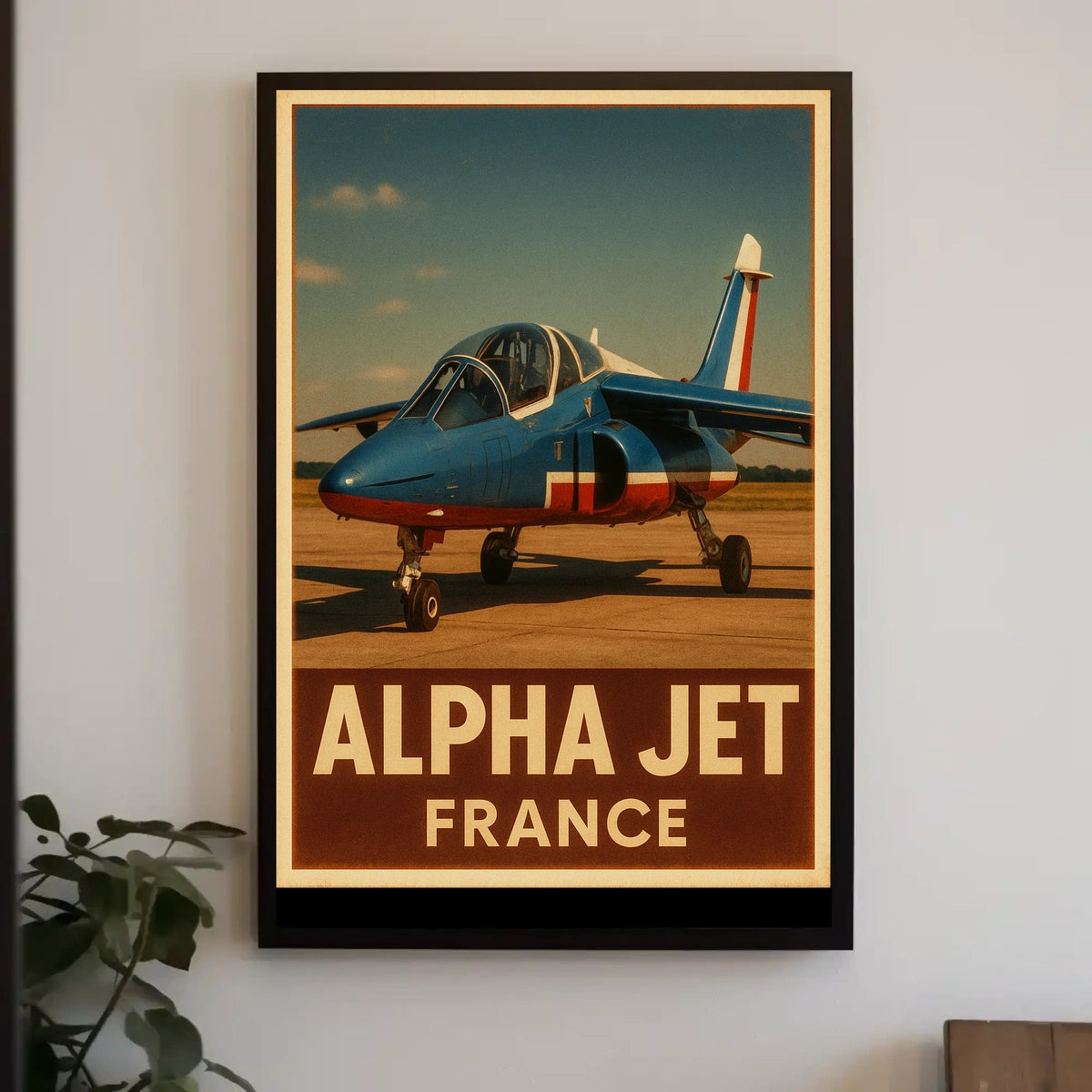 Alpha Jet France Poster