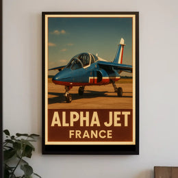 Alpha Jet France Poster