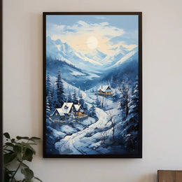 Winter Wonderland Retreat Poster