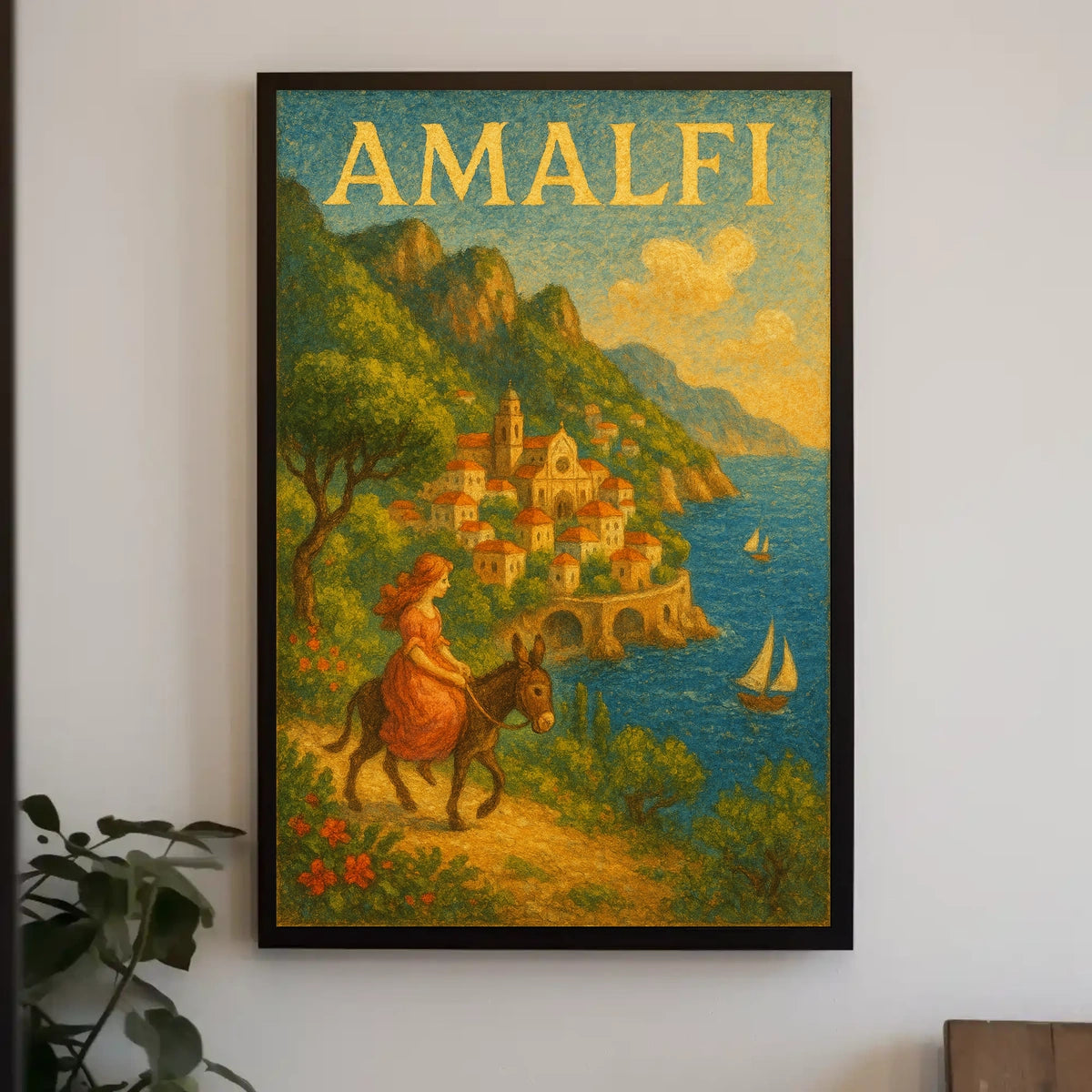 Amalfi A Scenic Journey Poster