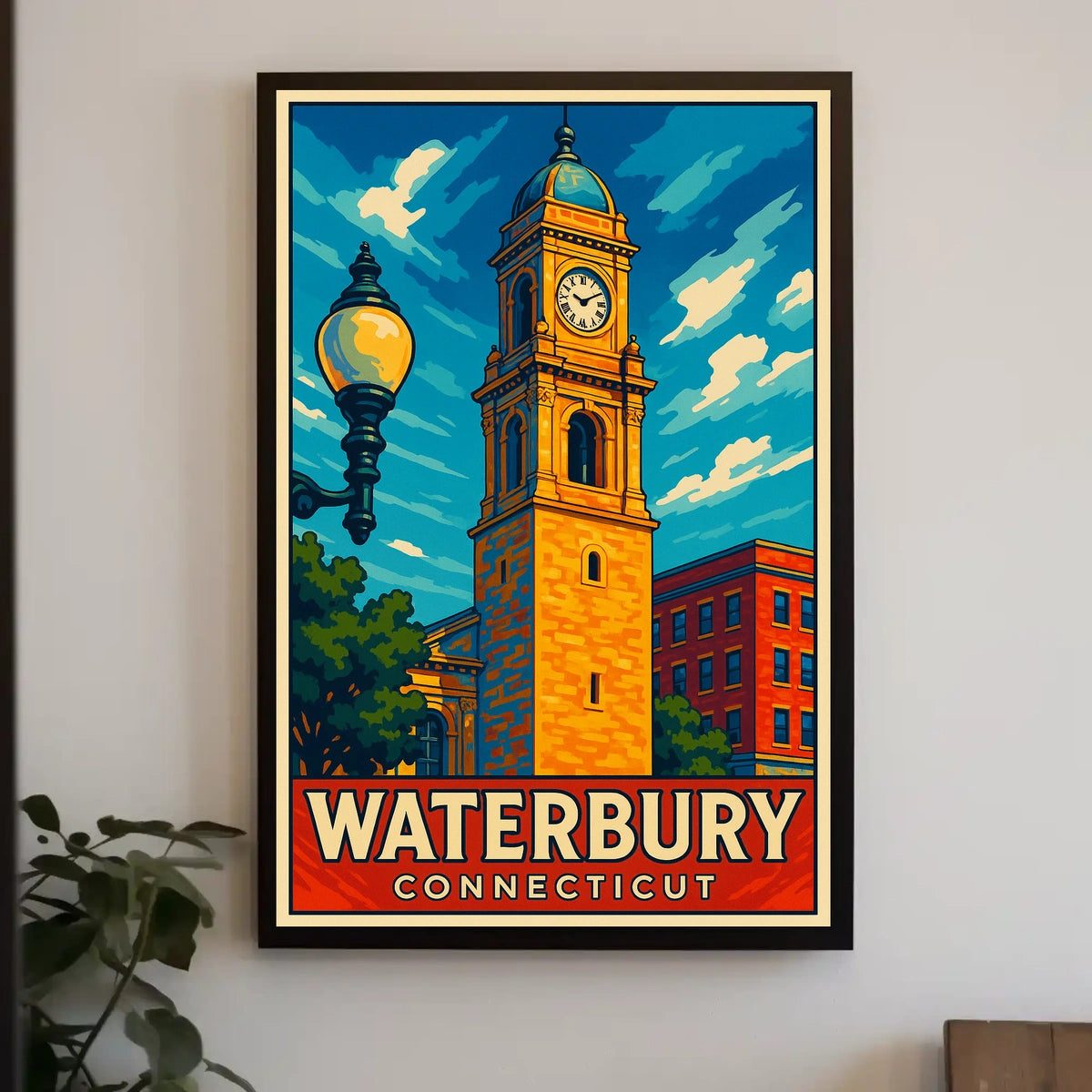 Waterbury, Connecticut Poster