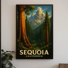 Sequoia National Park Poster