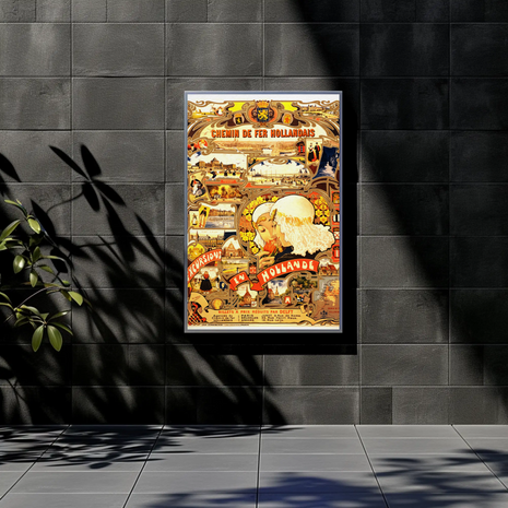 Chemin de Fer Hollandais Poster