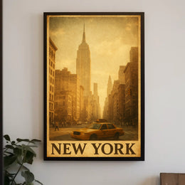 Vintage New York City Vintage Poster