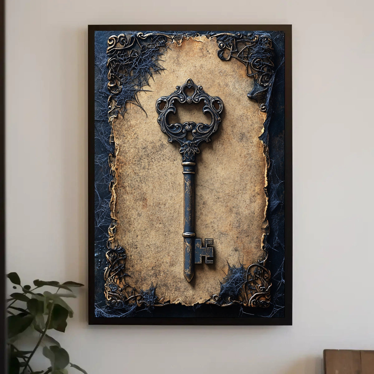 Antique Gothic Key Art Print Poster