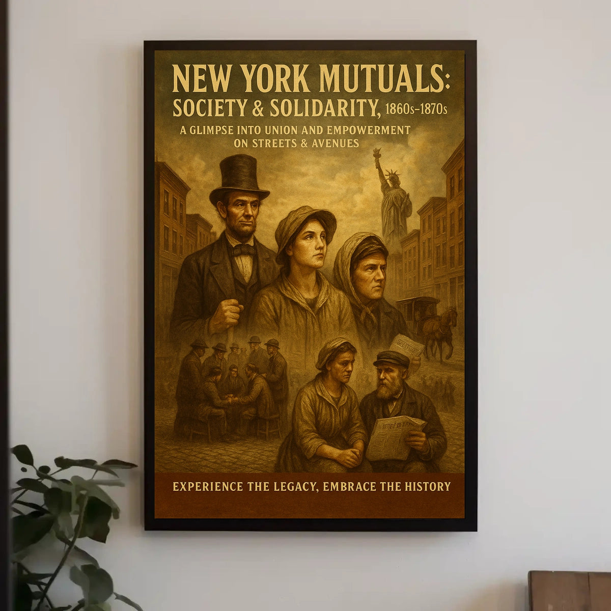New York Mutuals Society Solidarity Poster