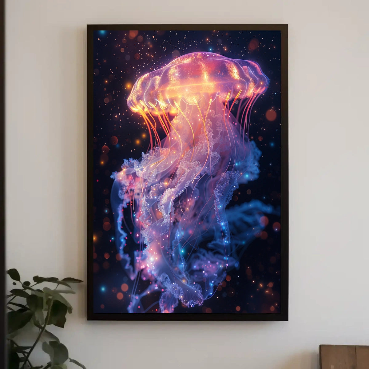 Enchanted Jellyfish Poster