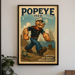 Popeye 1929 Art Poster POP-140